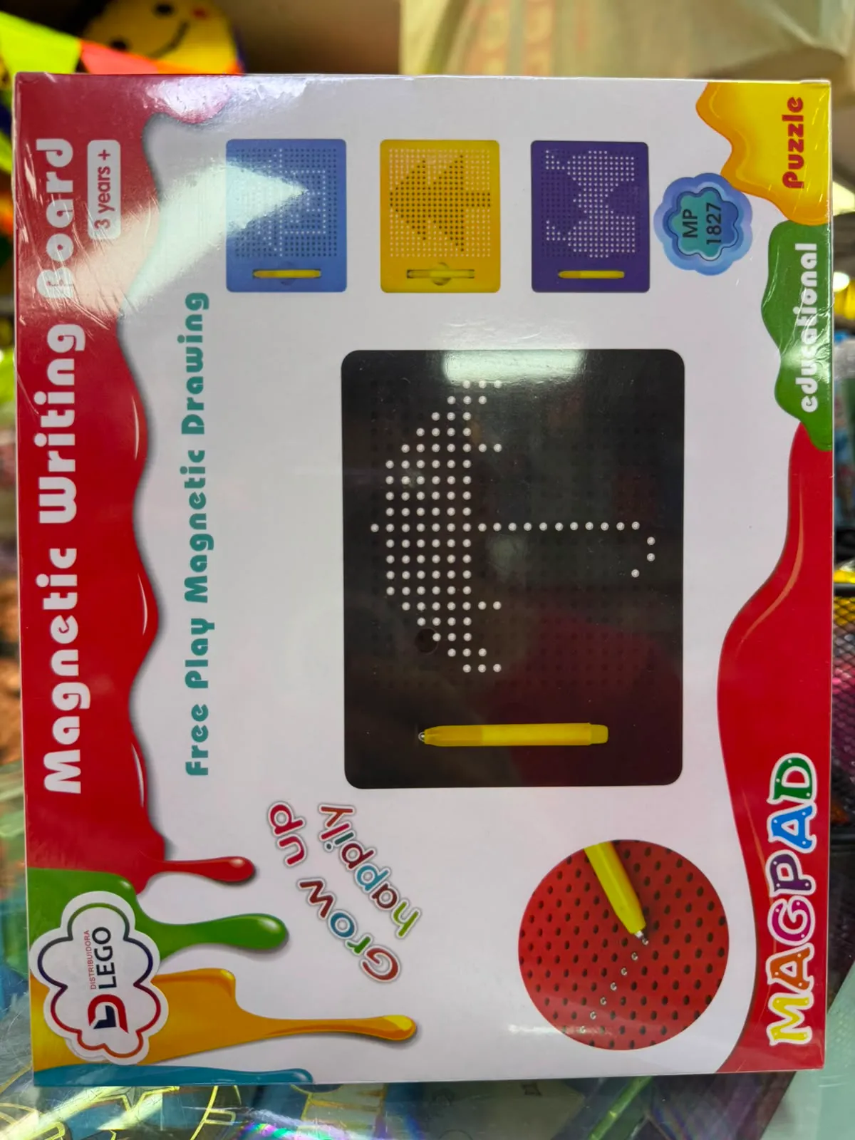 TABLERO CON IMAN 1