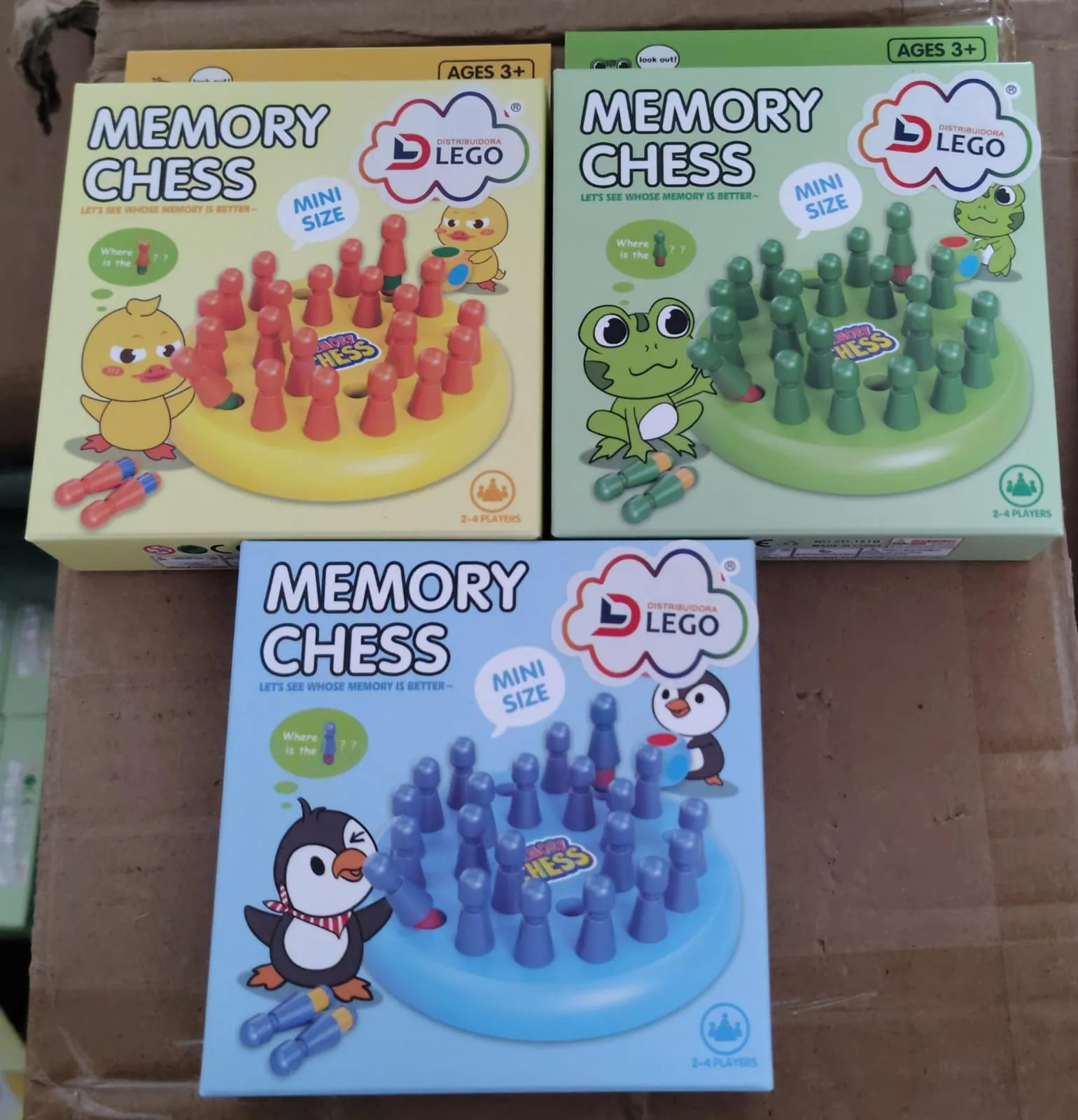 MEMORY CHESS MINI  1