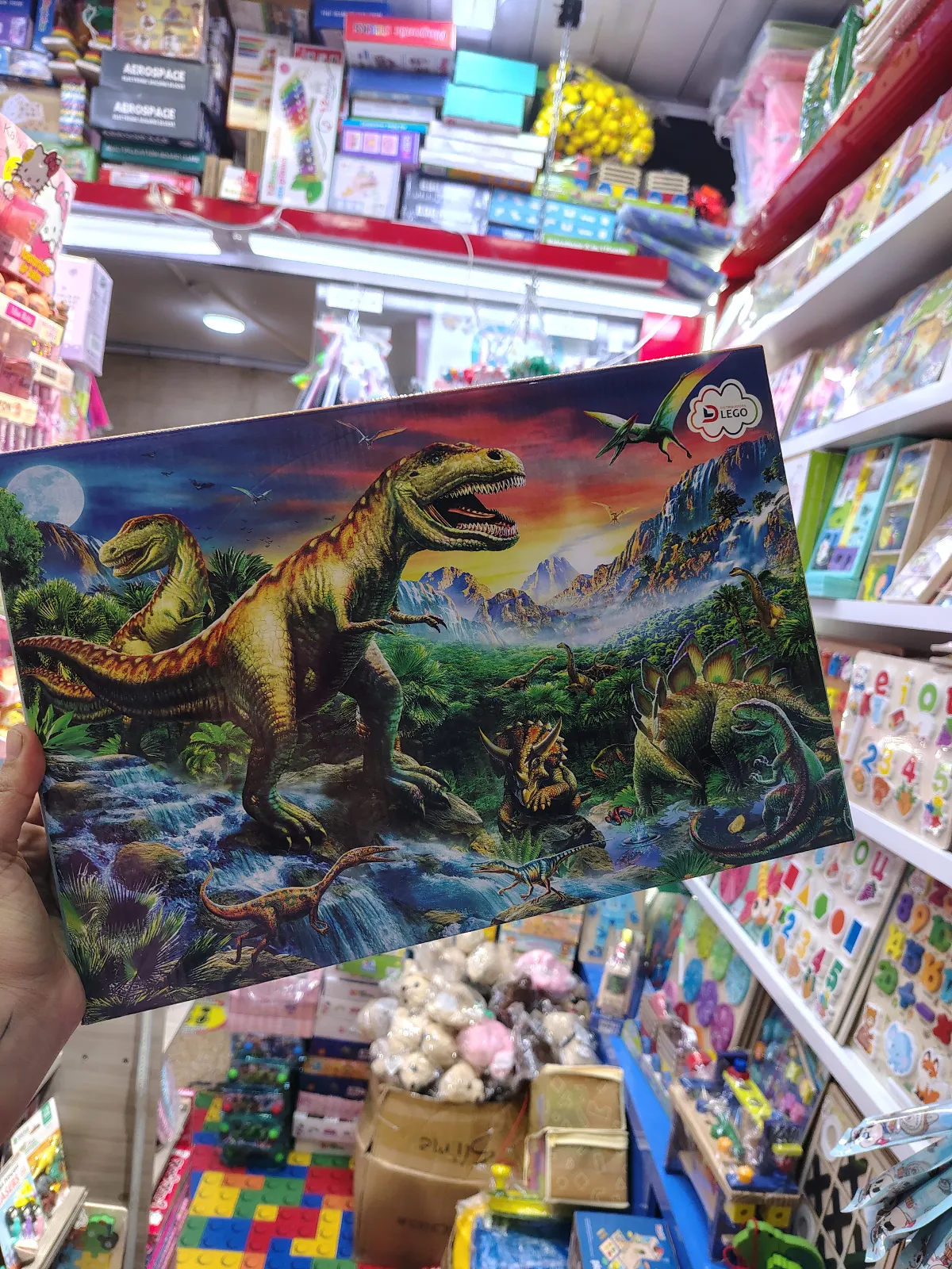 ROMPECABEZA 1000 PZS DINOSAURIO 1