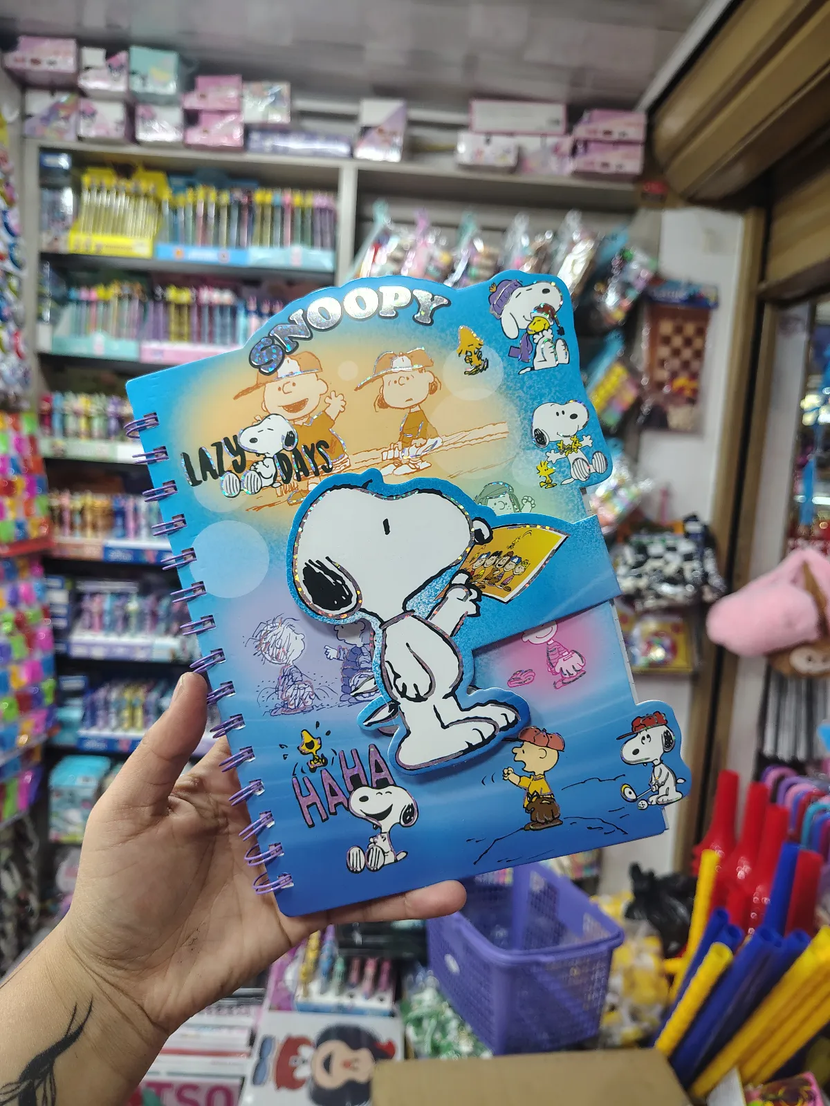 AGENDA SNOOPY BOTON  1