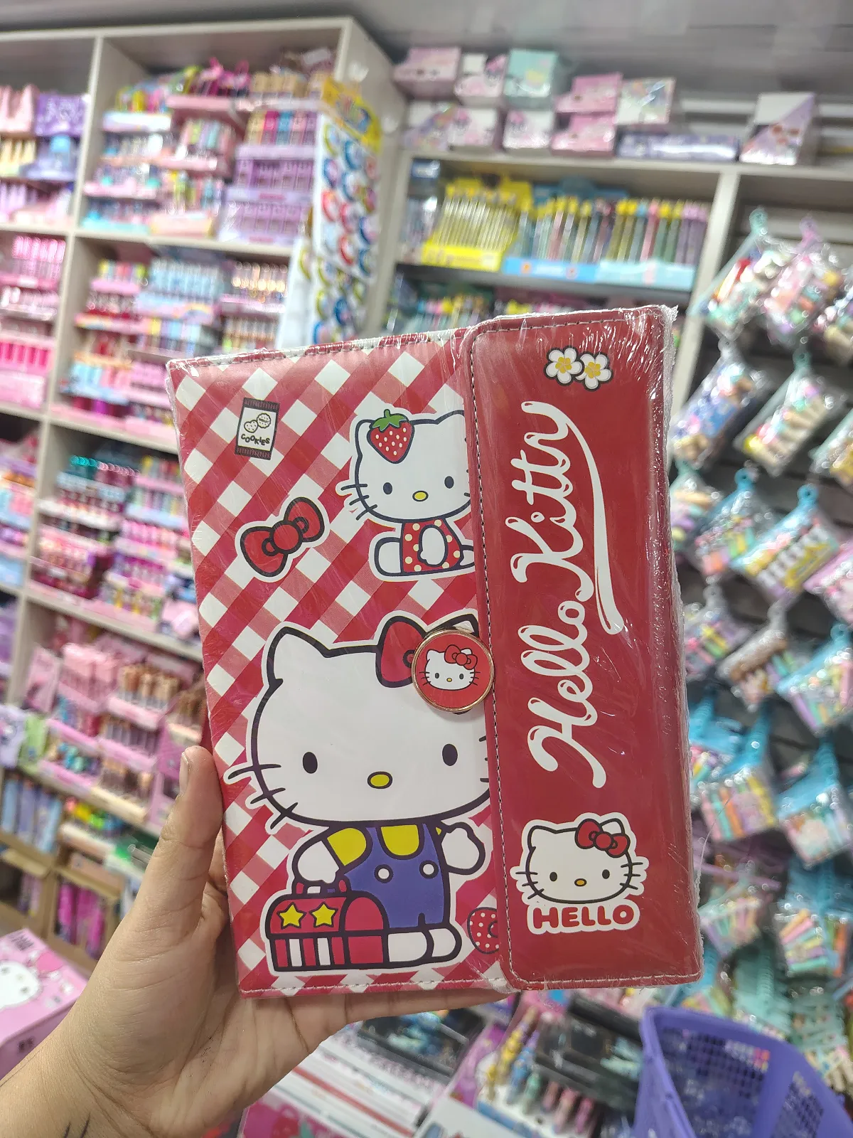AGENDA BOTON HELLO KITTY  1