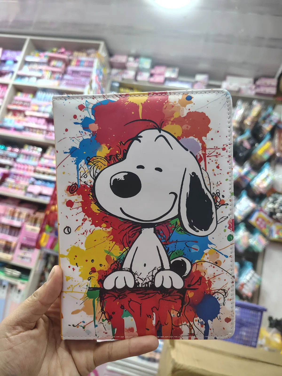 AGENDA SNOOPY CAUCHO 1