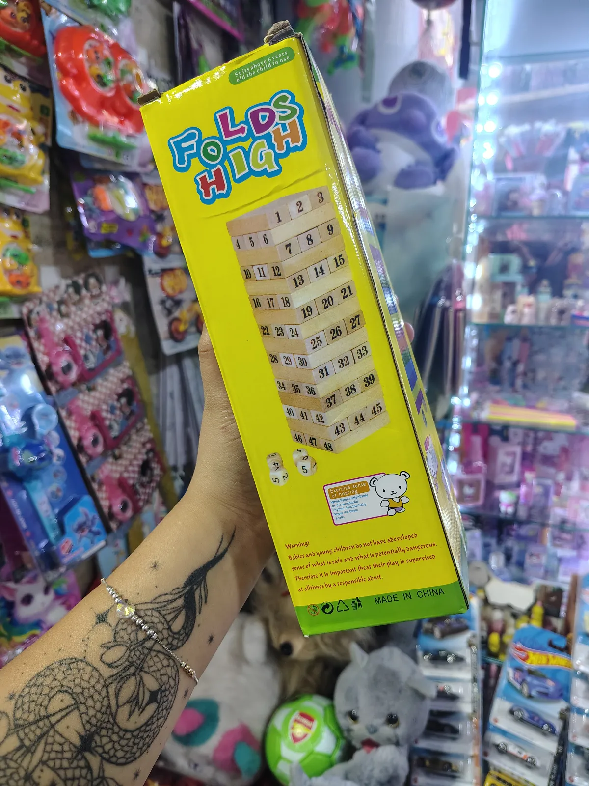 JENGA CAJA AMARILLA 