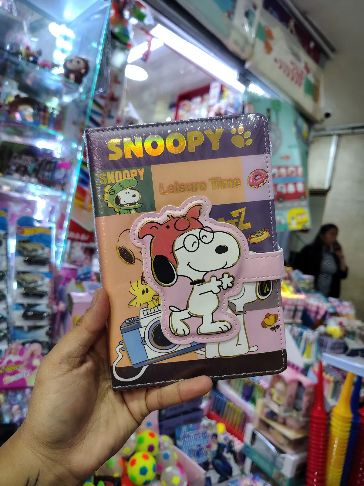 AGENDA PIN PEQUEÑA SNOOPY 1