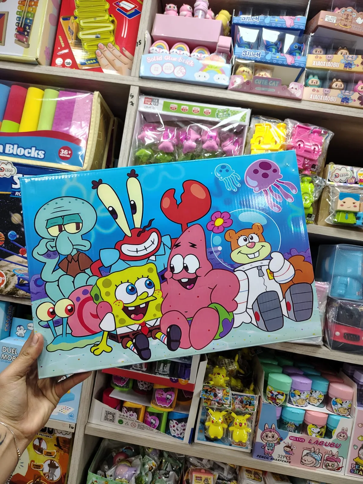 ROMPECABEZAS 1000PZS BOB ESPONJA  1