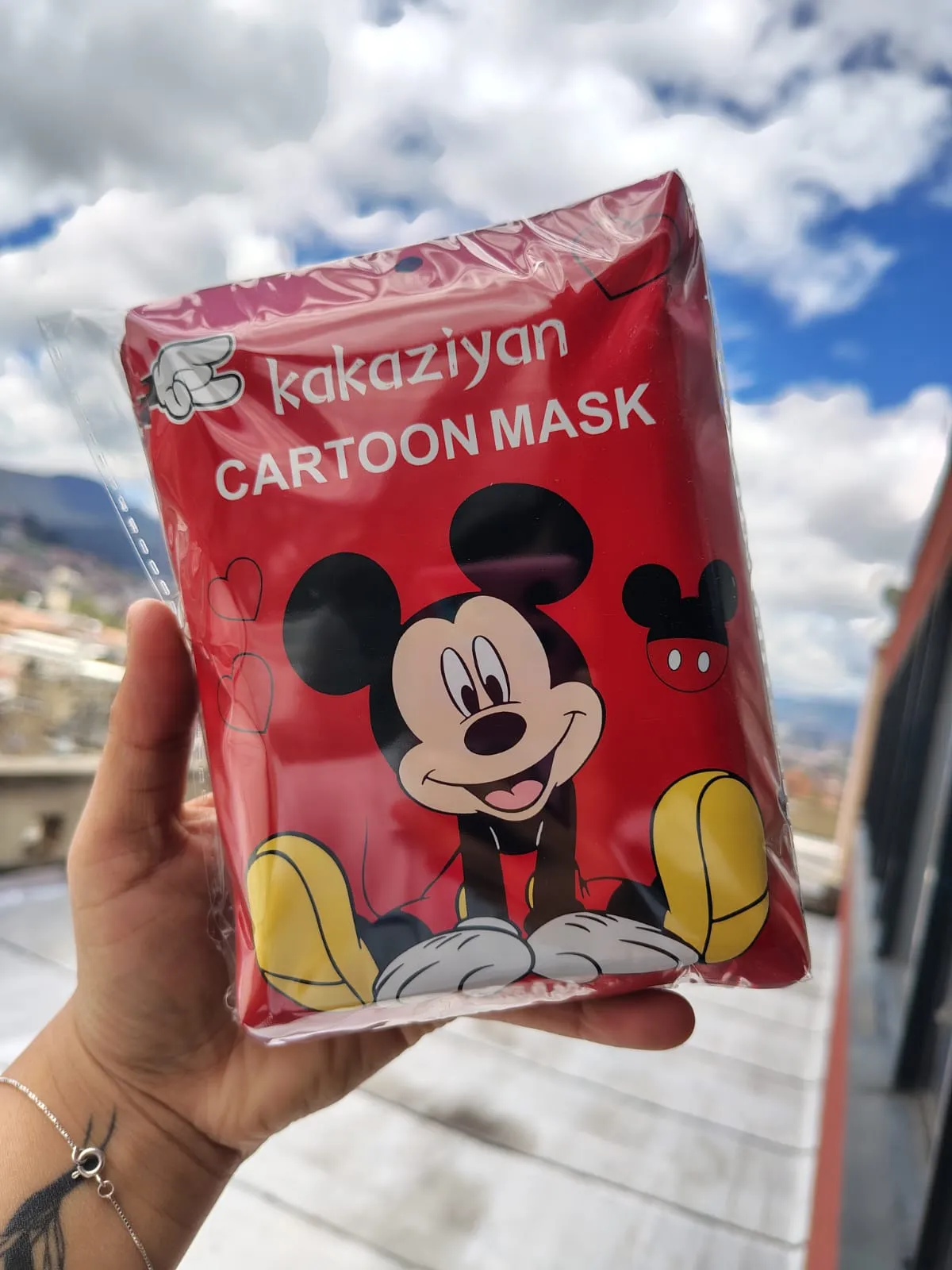 MASCARILLA MICKEY ROJO  1