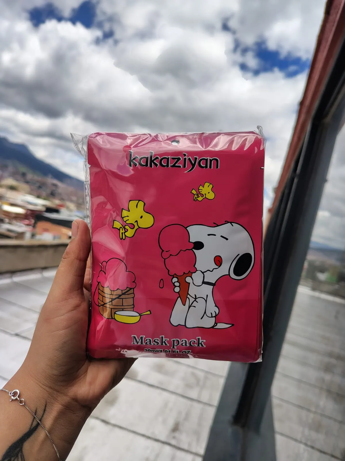 MASCARILLA  SNOOPY ROJO  1