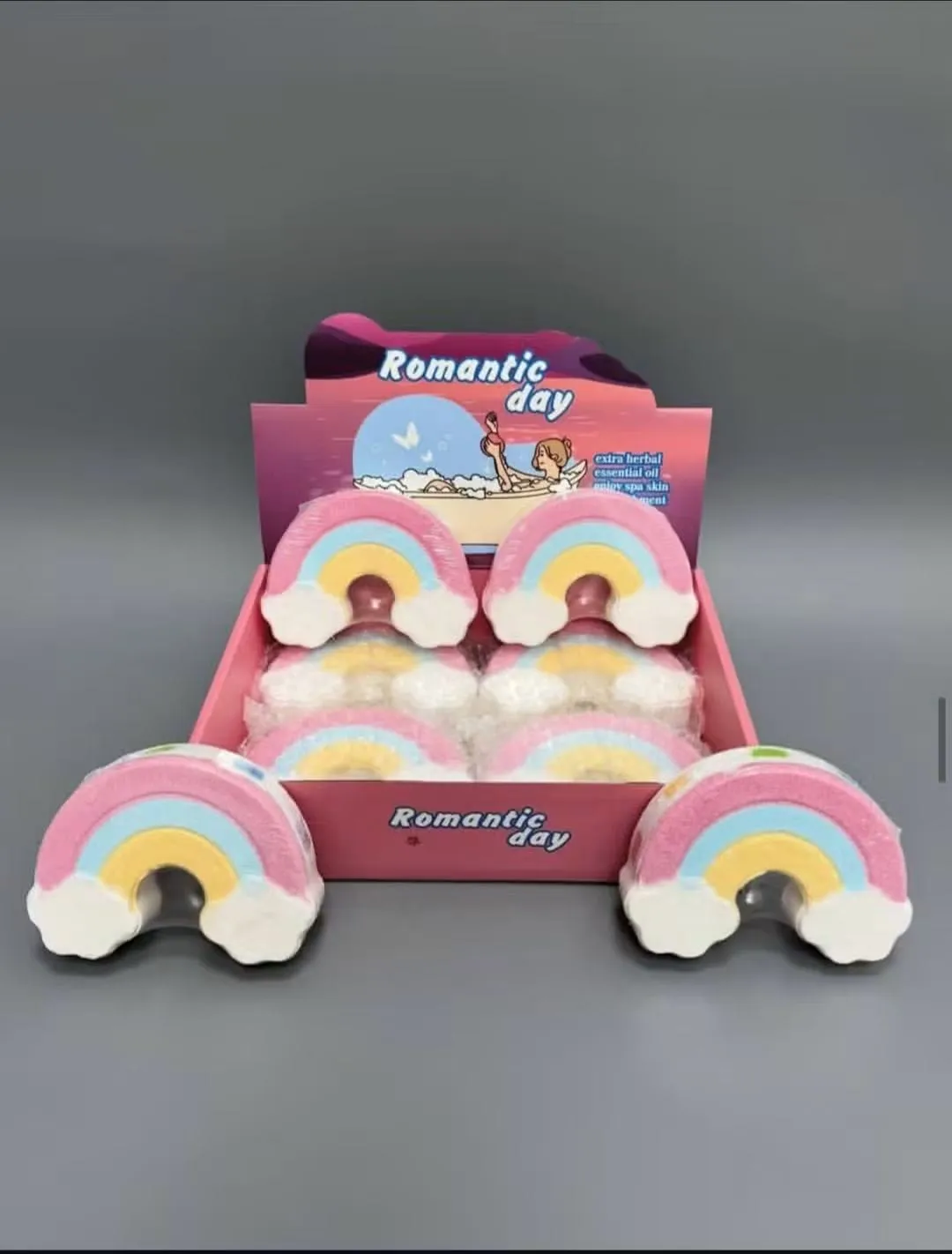 BOMBAS DE JABON ARCOIRIS  1
