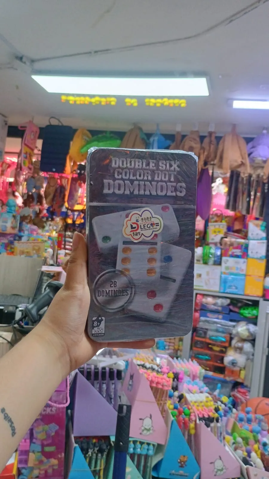 DOMINO CAJA METALICA  1