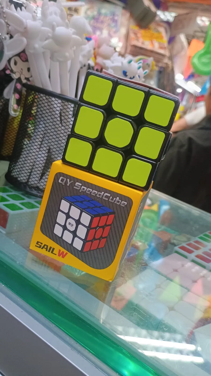 Cubo rubik 3x3 linea negra 1