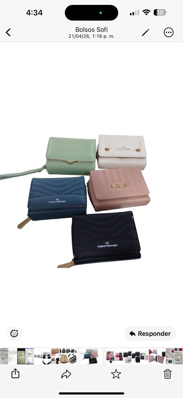 BILLETERAS PARA DAMA 