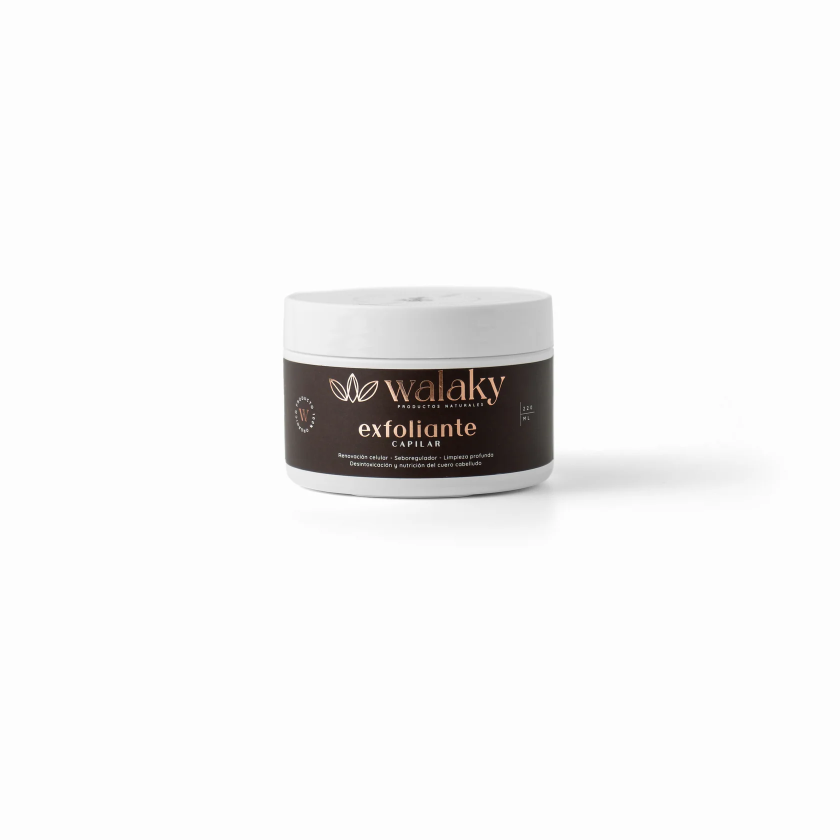 WALAKY EXFOLIANTE CAPILAR DE CAFÉ 220ML