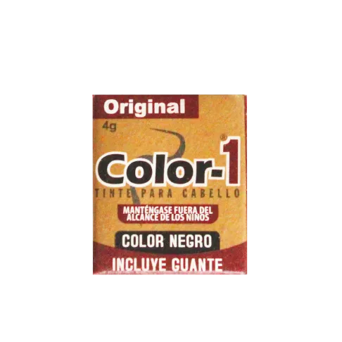 COLOR 1/TINTURA COLOR-1 PASTILLA X4 1