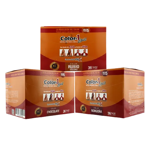 COLOR 1/ TINTE LIQUIDO 5 MINUTOS CAJA X36  1