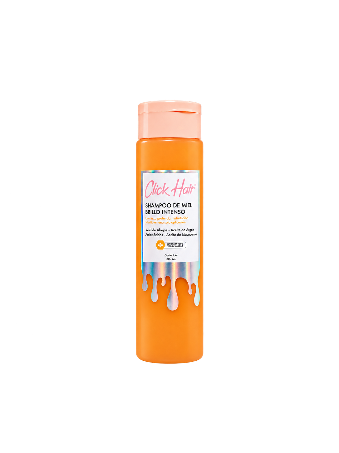 CLICK HAIR SHAMPOO DE MIEL BRILLO INTENSO 