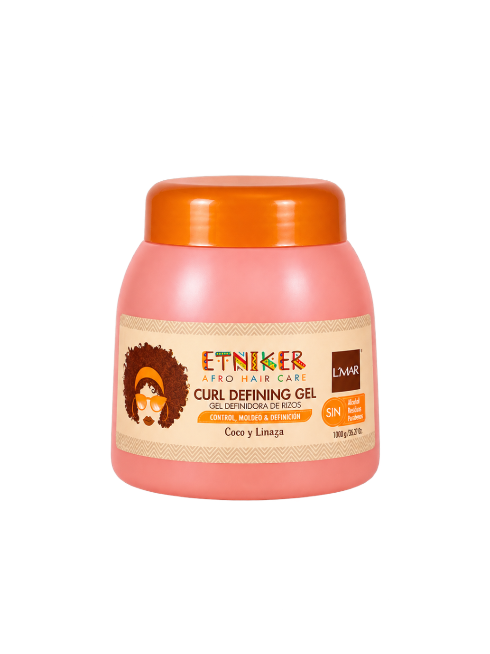ETNIKER CURL DEFINING GEL 1000ML 1