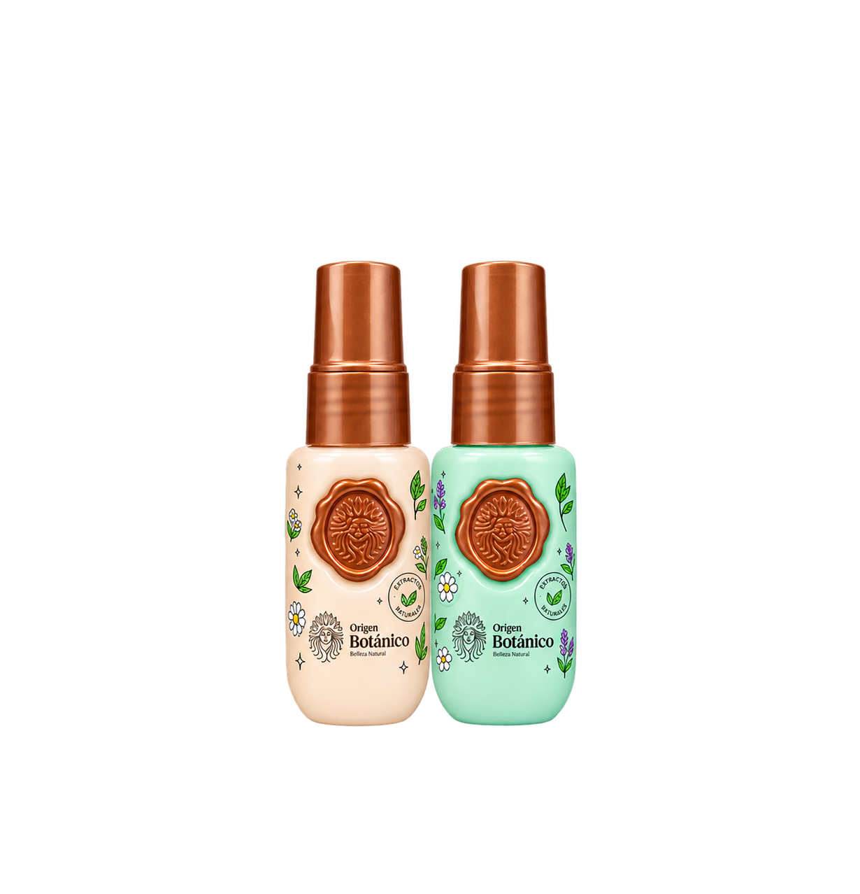 ORIGEN BOTANICO MINI DUO PERFUME TERMOPROTECTOR DESENREDANTE 1